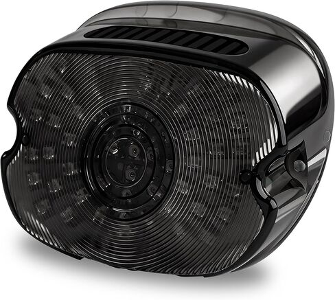 LX-LIGHT Smoked LED Tail Light with Turn Signal Brake Light Compatible with Dyna Sportster 883 1200 Road King Electra Glides Tour Glides Road Glides Nightster Street Bob,EMC Bulit-in in Kuwait
