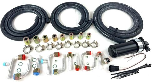 A/C KIT ELECTRIC 12 VOLTS HEAT & COOL 404 WITH 2 AUXILIARY DEFROSTER VENT in Kuwait