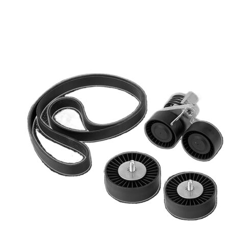 Serpentine Drive Belt Pulley Tensioner Kit Compatible for BMW E82 E88 E90 E92 E91 E93 N54 Engine 2005-2010 in Kuwait