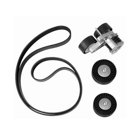 Serpentine Drive Belt Pulley Tensioner Kit Compatible for BMW E82 E88 E90 E92 E91 E93 N54 Engine 2005-2010 in Kuwait