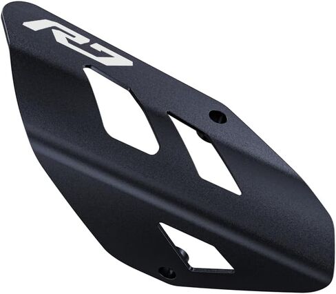 MOWOK Fit For YAMAHA R7 YZF-R7 YZFR7 2026 2025 2024 2023 2022 2021 Accessories Motorcycle heat shield Exhaust Pipe Cover Guard Muffler Protector (Black) in Kuwait