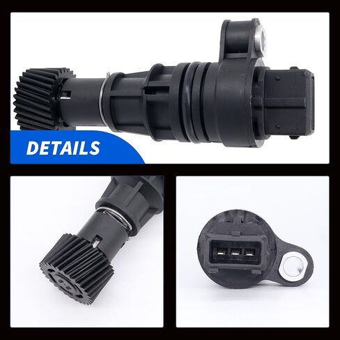 مستشعر سرعة إخراج ناقل الحركة HiSport متوافق مع Hyundai Tiburon 2006-2008 Sonata 1999-2000 Elantra 2001-2006 Kia Optima 2001-2007 Spectra 2005 يستبدل B113802020CA in Kuwait
