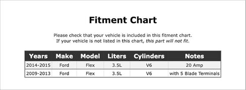 مرحل قابض مكيف الهواء متوافق مع Ford Flex 3.5L V6 2015 2014 2013 2012 2011 2010 2009 P-4892064 in Kuwait