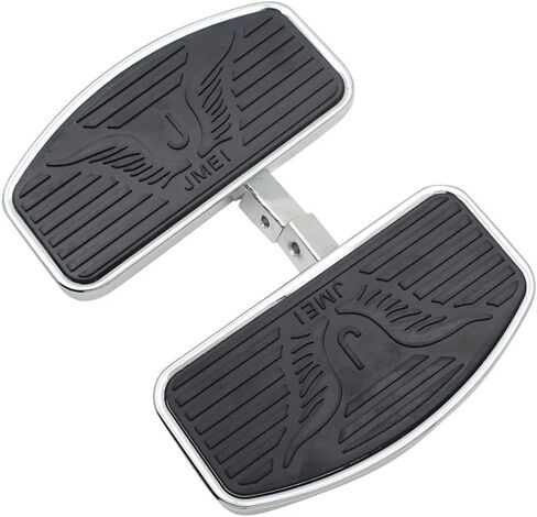 Front Rider Footboards Floorboards Fit for Yamaha V Star 400 650 XVS400 XVS650 / for Honda Magna VT250 VF250 in Kuwait