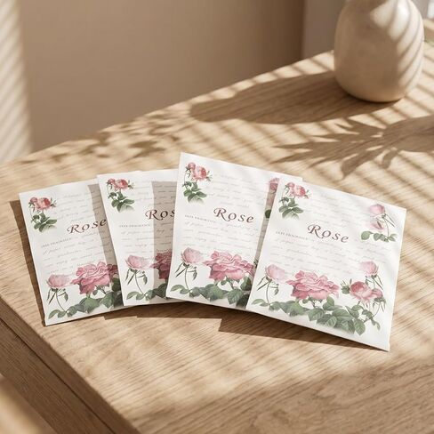 Feel Fragrance Scented Sachet for Drawer and Closets, Lot of 4 (Cinnamon) in Saudi Arabia