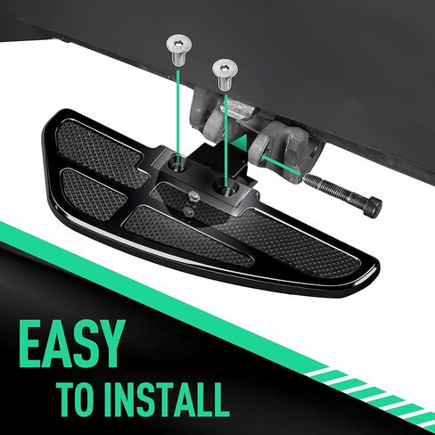 Driver Floorboards Rider Footboard Large Aluminum Foot Peg Footrest Pad Compatible with Can Am Ryker 600 900 Sport & Ryker Rally Edition All Models Accessories in Kuwait