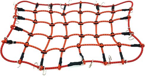 Spare 1/10 RC Elastic Luggage Roof Rack Net with Hook for Traxxas TRX4 D90 for Axial SCX10 RC Car US in Kuwait