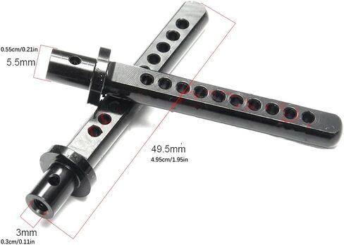 حامل معدني لهيكل السيارة RC لمحور SCX10 90046 90047 90059 90060 1/10 RC ملحقات الزاحف in Kuwait