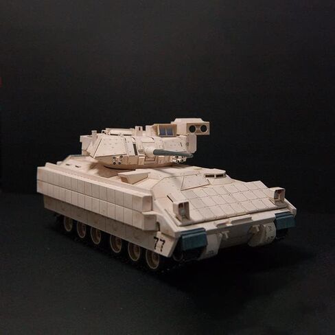 1/43 مقياس ورقي M2 برادلي مشاة القتال نموذج مركبة محاكاة نموذج مركبة القتال العسكرية (مجموعة غير مجمعة) in Kuwait