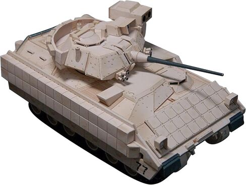 1/43 مقياس ورقي M2 برادلي مشاة القتال نموذج مركبة محاكاة نموذج مركبة القتال العسكرية (مجموعة غير مجمعة) in Kuwait
