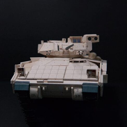 1/43 مقياس ورقي M2 برادلي مشاة القتال نموذج مركبة محاكاة نموذج مركبة القتال العسكرية (مجموعة غير مجمعة) in Kuwait