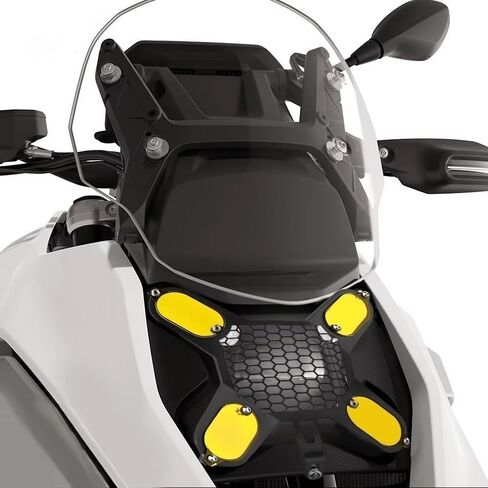 For R1300GS R1250GS R1200GS motorcycle headlight protector headlight protective mesh decorative cover R 1300 GS R1200GS 2023-2024 2025 (Yellow) in Saudi Arabia