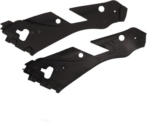 Upper Headlight Protective Cover, Pair of Replacement with ABS Material for C Class W204 C300 C350 2008 2012 in Kuwait