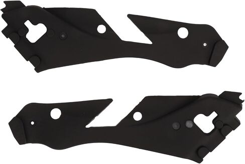 Upper Headlight Protective Cover, Pair of Replacement with ABS Material for C Class W204 C300 C350 2008 2012 in Kuwait