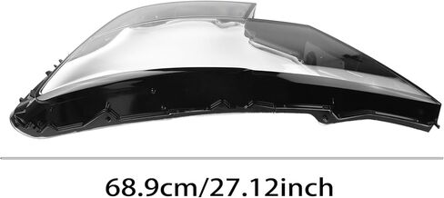 Headlight Lamp Lens Cover Front Left Driver Side Compatible with Audi Q8 SQ8 2019-2023, Headlamp Shell Clear Lens Headlight Cover Frame Head Light Accessory in Kuwait