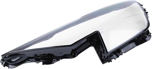 Headlight Lamp Lens Cover Front Left Driver Side Compatible with Audi Q8 SQ8 2019-2023, Headlamp Shell Clear Lens Headlight Cover Frame Head Light Accessory in Kuwait