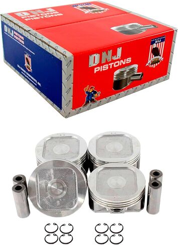 DNJ P710 Piston Set Standard for 1997-1999 Subaru Forester Impreza Legacy 2.5L H4 16V DOHC 2458cc in Kuwait