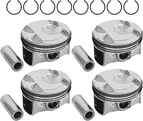 STD Piston & Piston Ring & Piston Pin Set FB5Z-6108-A K2GZ-6148-B AG9Z-6135-B Replacement Compatible with Ford Edge Escape Fusion/with Lincoln MKC MKZ 2.0T 2015-2018 in Kuwait