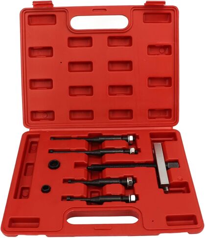 Car Steering Wheel Puller, Universal Automotive Steering Wheel Puller, Vehicle Lock Plate Removal Tool Kit with Storage Box, Ideal for Car Repair in Kuwait