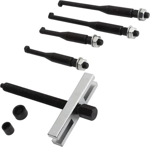 Car Steering Wheel Puller, Universal Automotive Steering Wheel Puller, Vehicle Lock Plate Removal Tool Kit with Storage Box, Ideal for Car Repair in Kuwait