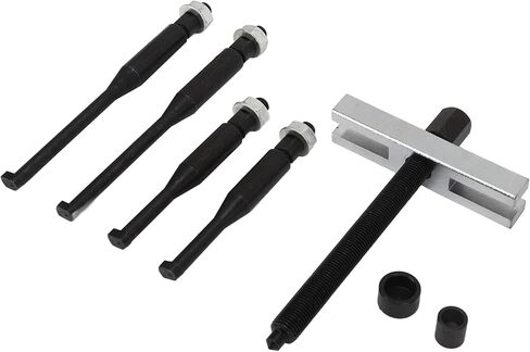 Car Steering Wheel Puller, Universal Automotive Steering Wheel Puller, Vehicle Lock Plate Removal Tool Kit with Storage Box, Ideal for Car Repair in Kuwait