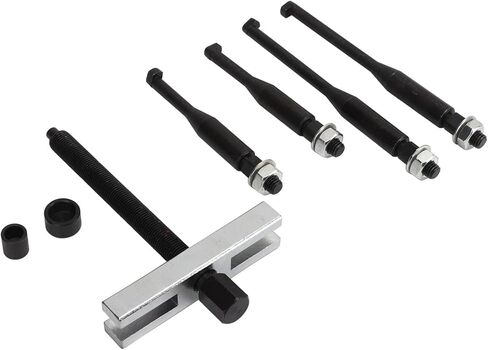 Car Steering Wheel Puller, Universal Automotive Steering Wheel Puller, Vehicle Lock Plate Removal Tool Kit with Storage Box, Ideal for Car Repair in Kuwait