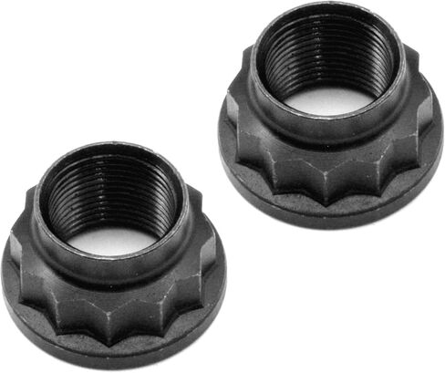 2Pcs M22x1.5 Front Axle Shaft Nuts 90177-22001 Compatible For Toyota Camry Corolla Highlander LandCruiser RAV4 Yaris Prius For Lexus ES300 ES350 GS350 GS450h GX460 RX330 RX350 RX400h RX450h in Kuwait
