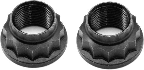 2Pcs M22x1.5 Front Axle Shaft Nuts 90177-22001 Compatible For Toyota Camry Corolla Highlander LandCruiser RAV4 Yaris Prius For Lexus ES300 ES350 GS350 GS450h GX460 RX330 RX350 RX400h RX450h in Kuwait