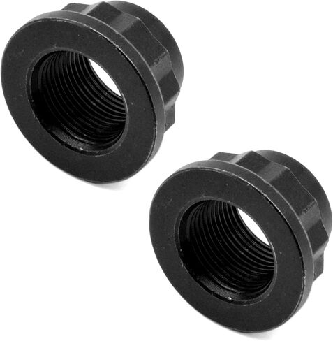 2Pcs M22x1.5 Front Axle Shaft Nuts 90177-22001 Compatible For Toyota Camry Corolla Highlander LandCruiser RAV4 Yaris Prius For Lexus ES300 ES350 GS350 GS450h GX460 RX330 RX350 RX400h RX450h in Kuwait