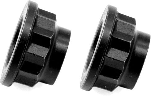 2Pcs M22x1.5 Front Axle Shaft Nuts 90177-22001 Compatible For Toyota Camry Corolla Highlander LandCruiser RAV4 Yaris Prius For Lexus ES300 ES350 GS350 GS450h GX460 RX330 RX350 RX400h RX450h in Kuwait