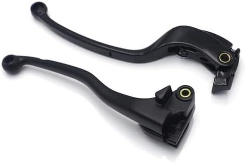 HongK- عتلات فرامل أمامية سوداء للدراجات النارية متوافقة مع 2019-2024 Ninja ZX-6R مجموعات رافعة يدوية كلاسيكية من الألومنيوم ZX6R زوج رائع in Kuwait