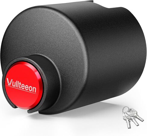 2026 قفل وصلة المقطورة العالمي Vullteeon، مناسب لوصلات 2-5/16 بوصة 2 بوصة 1-7/8 بوصة، أقفال لسان أمان أقصى مضادة للسرقة، قفل مقرنة بتصميم مغلق من الفولاذ الصلب للقارب، RV، العربة، مقطورة المرافق in Kuwait