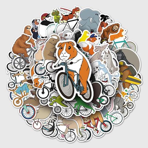 50Pcs Watercolor Bee Stickers Pack, Waterproof Vinyl Honey Decals for Water Bottle Laptop Suitcase Skateboard Scrapbook Journal, Cute Insect Labels for Kids Teens Girls DIY Decor Party Gift Supplies in Saudi Arabia