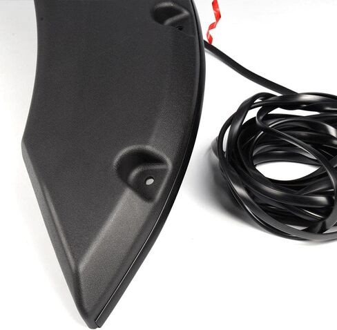 G-PLUS Fender Flares Edge Trim 30 قدمًا عالميًا لآبار عجلات السيارات والشاحنات، حشية مطاطية لتوهج الحاجز، شريط ختم مطاطي مرن على شكل ممسحة العجلة مع شريط من فئة السيارات بطول 3 أمتار in Kuwait