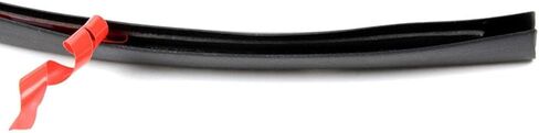 G-PLUS Fender Flares Edge Trim 30 قدمًا عالميًا لآبار عجلات السيارات والشاحنات، حشية مطاطية لتوهج الحاجز، شريط ختم مطاطي مرن على شكل ممسحة العجلة مع شريط من فئة السيارات بطول 3 أمتار in Kuwait