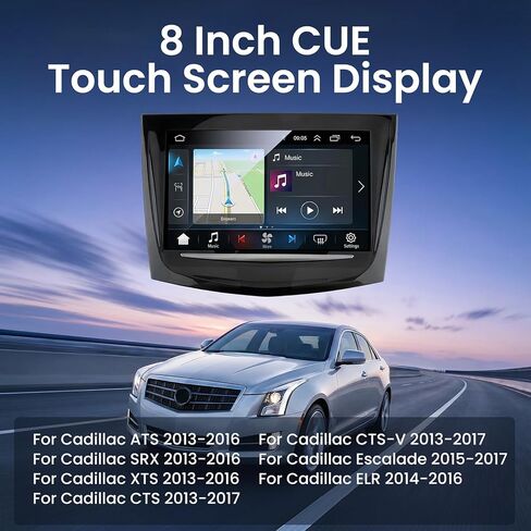with Tool Kit, Compatible with Cadillac CUE Center Touch Screen Compatible for ATS Escalade SRX CTS XTS 2013-2017 in Kuwait
