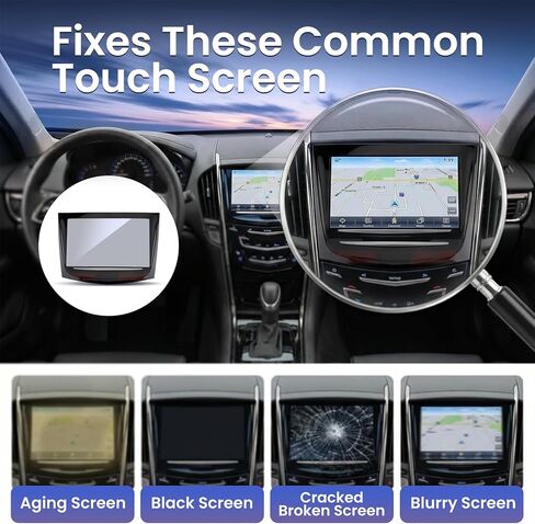 with Tool Kit, Compatible with Cadillac CUE Center Touch Screen Compatible for ATS Escalade SRX CTS XTS 2013-2017 in Kuwait