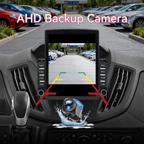 ترقية راديو ستيريو للسيارة Android 13.0 مقاس 9.7 بوصة متوافقة مع Ford Transit Connect 2015-2018، شاشة تعمل باللمس مع CarPlay اللاسلكي وAndroid Auto، نظام تحديد المواقع العالمي (GPS)، 2+64 جيجابايت، FM، SWC، كاميرا احتياطية، ميكروفون in Kuwait