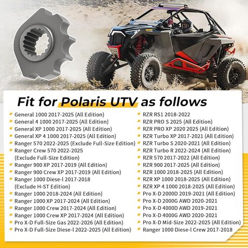 M MATI Drive Train Detent Star for Polaris RZR Ranger 1000 570 900 General 1000 Pro X-D 3235982 in Kuwait