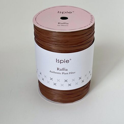 Raffia Yarn for Crochet, NOT Paper Genuine Rayon Raffia 1/4'' (tan) in Kuwait
