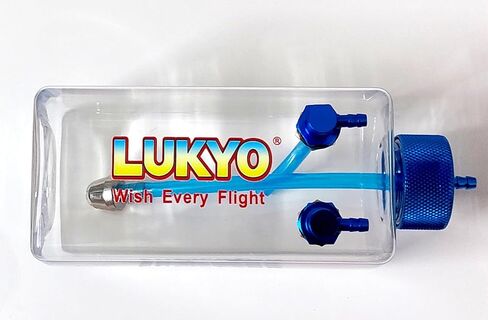 LUKYO RC خزانات الوقود الغاز زجاجة الوقود لطائرة RC البنزين محرك الغاز نموذج طائرة خزان الغاز (300CC) in Kuwait