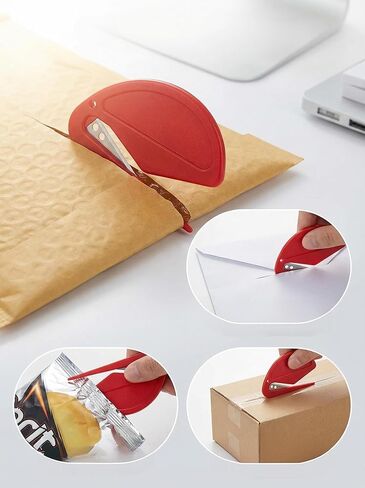 6-Pack Letter openers with Safety Blade, Envelope Opener for Office, Home & Postal Use, Neatly Opens Mail Without Damage in Kuwait