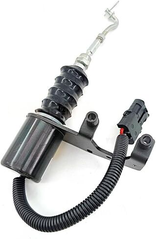 YC4A YC4B YC6J Engine Flameout Solenoid Valve Oil Cut-off Switch A9JG2-1115100B, 24V DC - Replacement Part for Loader Excavator Fuel System in Kuwait