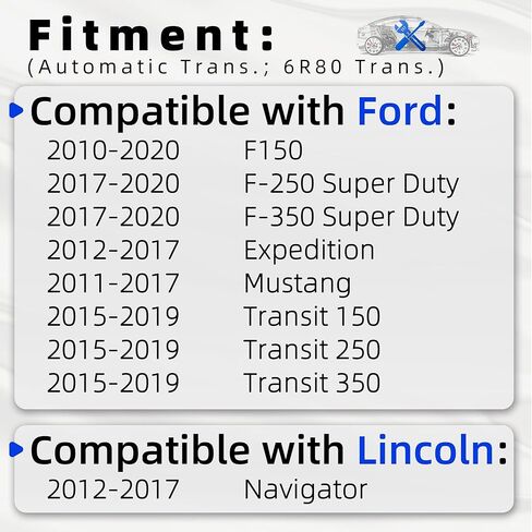 926-149 لوحة موصل ناقل الحركة 6R80 مجموعات إطار ناقل الحركة المتوافقة مع Ford F150 F250 F350 Super Duty Expedition Mustang Transit 150 250 350 Navigator استبدال OE AL3Z7G276A in Kuwait