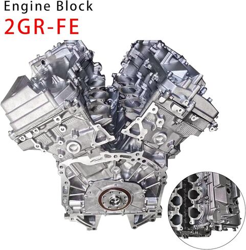 مجموعة محرك بروس آند شارك 2GRFE 3.5L مناسبة لتويوتا سيينا 3.5L 6 سلندر 2007 2008 2009 2010، كتلة المحرك 2GR-FE in Kuwait