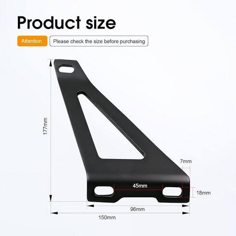 Black Exhaust Hanger Brackets Compatible with Suzuki GSXR 600 750 1000 YZF R1 in Saudi Arabia