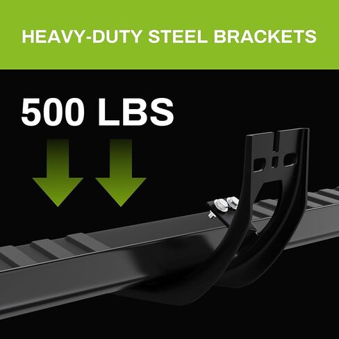 Autosaver88 6 Inch Running Boards Compatible with 2019-2026 RAM 1500 Crew Cab, Step Pad Design, Stainless Steel Side Steps Black Nerf Bar in Kuwait