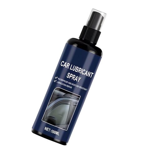Window Track Glass Lifting Agent Rubber Strips Seal Softening Agent 100ml Car Window Lubricants Sprayer with Tow Long Lasting Durability in Kuwait