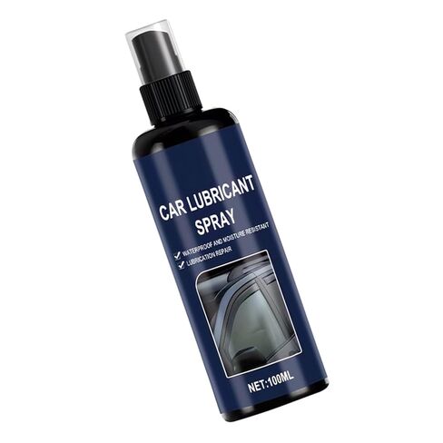 Window Track Glass Lifting Agent Rubber Strips Seal Softening Agent 100ml Car Window Lubricants Sprayer with Tow Long Lasting Durability in Kuwait