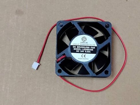 يصلح ل LANGJIE LD246025S 6025 DC24V 0.30A 6 سنتيمتر 2-سلك مروحة التبريد in Kuwait